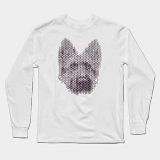 Kumiko Dog Animal Portrait Long Sleeve T-Shirt